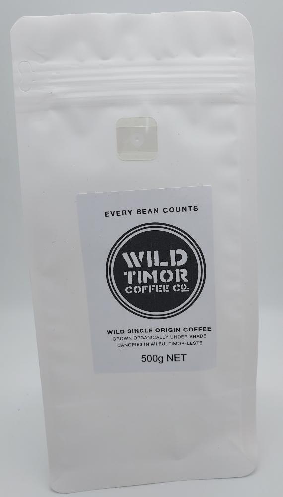 Wild Timor Coffee Beans 500g