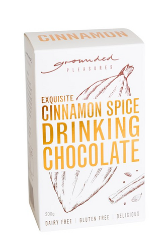 Cinnamon Spice Drinking Chocolate by Grounded Pleasures 200g - Wild Timor Coffee Co.