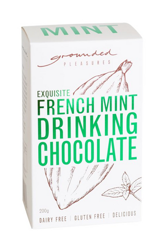 French Mint Drinking Chocolate by Grounded Pleasures 200g - Wild Timor Coffee Co.